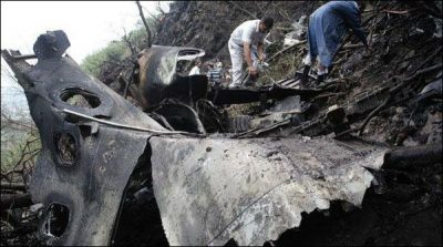Havelian plane crash debris likely to be raised today