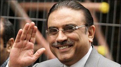 Zardari will leave at 12 o'clock with Dubai times