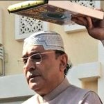 Former President Asif Ali Zardari left for the airport