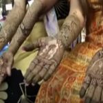 India: Nine hundred girls set a record of putting henna