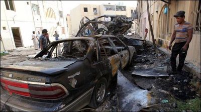 Another suicide car bomb attack in Iraq, 14 security personnel killed