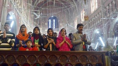 Christians are celebrating Christmas today around the world including Pakistan