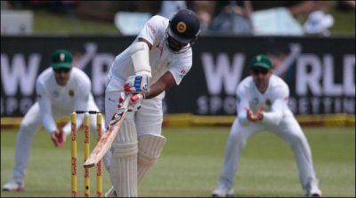 Port Elizabeth Test series against South Africa, Sri Lanka 181 runs for 7 wickets