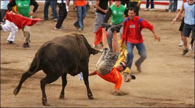 Costa Rica: The annual festival of racing ahead of the bulls