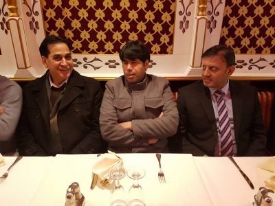 Dinner in favour of Ali Raza Sb in Kayani Resturant by Abrar Kayani