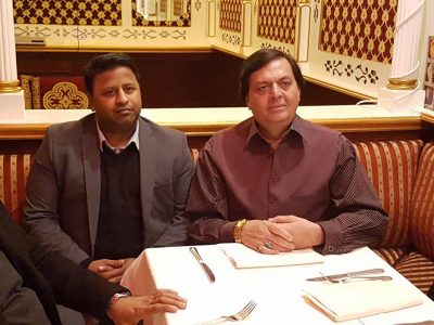 Dinner in favour of Ali Raza Sb in Kayani Resturant by Abrar Kayani