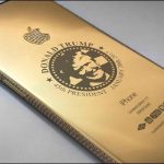 Introduced Trump mobile phone has made of gold