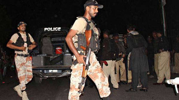 Rangers, in, Karachi, raid, in, the, city, arrested, suspicious, people