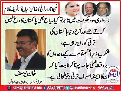 Khan Yousaf, Gen Sec, PMLN, France