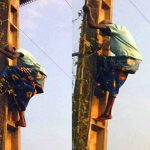 80-year-old woman climbed on the pole to suicide