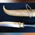 Dagger recovered from the tomb of Pharaoh.