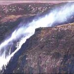 Scottish waterfall flowing upside in Thailand