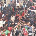 However Players Do not break tradition, disruptions in rally several injured