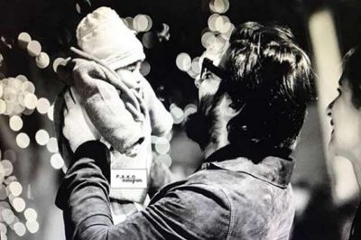 Fawad Khan viral on social media with the photo of her daughter