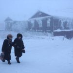 How do the inhabitants of the world's coldest village life?