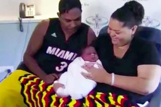 Woman gave birth to a healthy baby of 13 pounds