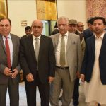 EX-PRESIDENT PML N, FRANCE, JAVED AKHTAR BUTT, MEETING GOVERNOR PUNJAB RAFIQ RAJWANA