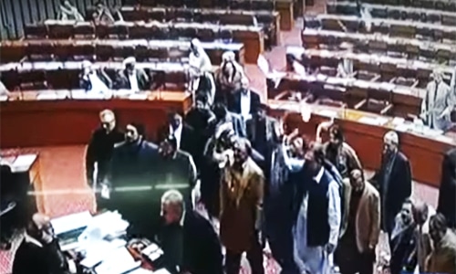 Changing tone of the opposition about National Assembly session by Nawaz Raza on today