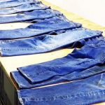 Sales of wearing the jeans till one year for a unique business in Japan