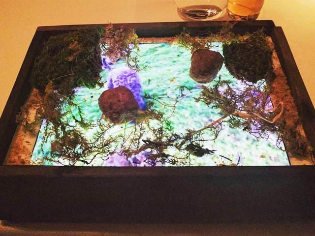 `Restaurant who Giving food in the IPAD instead of Plate