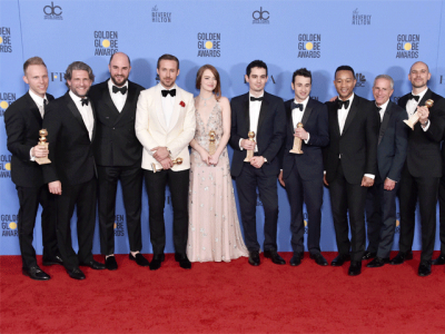 La La Land win big at the Golden Globes Award