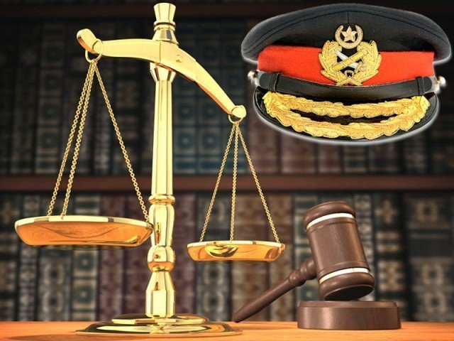 Be finished the politics on military courts by Muzammil Saherwardi on today