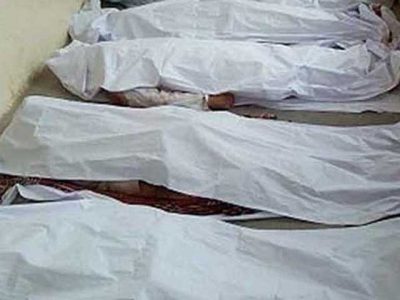  6 people killed by the maternal nephew of a domestic dispute in Taxila