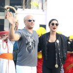 Hollywood actor Van Diesel arrives in India for Deepika