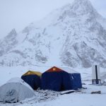 River, waterfall frozen in Europe, sixty-five died from cold weather