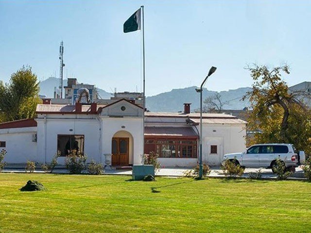 کابل میں شرپسندوں کا پاکستانی سفارتخانے پر حملہ