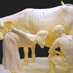 Sculptures made of butter in the United States