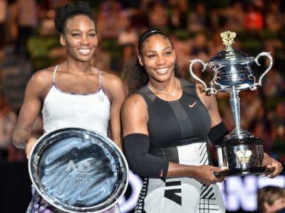 Serena williams broke the record of Steffi Graf winning the Australian Open