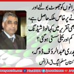 Ch, Abdur Rauf, Doga, Gen Sec, PML Q, France