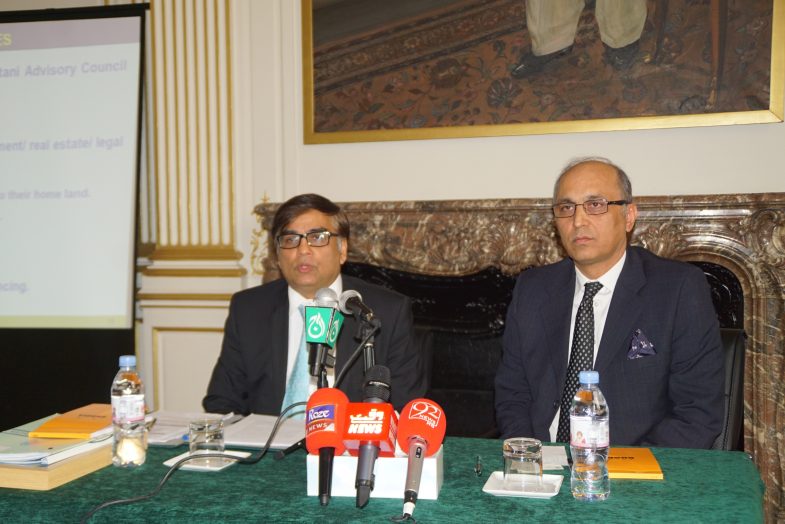 Chairman OPF Board of Governors meet notables of Pakistani Community in Paris