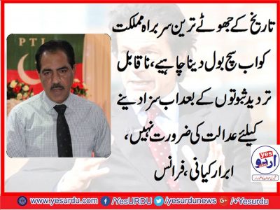 Ibrar , Kayani, Senior, Leader, PTI, france