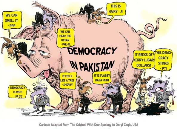 Democracy baptisma by Orya Maqbool Jaan on today
