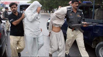 Karachi: Banned Organization's 3 terrorists arrest, explosives seized