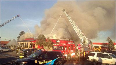Chile, a fire in the coastal city, destroying 100 homes