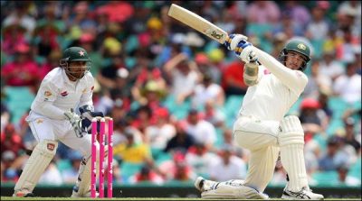 Australia had declared their innings on 538 runs