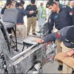 DI Khan blast near a police van, 10 peoples injured