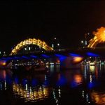 The unique fire-spewing dragon bridge in Vietnam