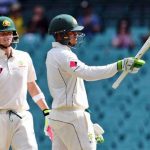 Australia declared their innings on 241 runs for 2 wickets