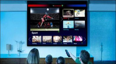 Smart TV can be watched on your actions