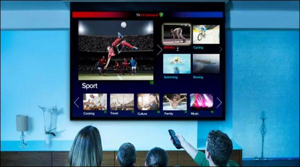 Smart TV can be watched on your actions