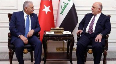 Iraqi PM meets with Turkish counterpart