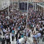 On New Year strikes hit London