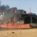 GADDANI: Ship fire kills 5 people left bodies to Peshawar