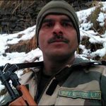 official's exchange on discussing the pool bar of the Indian Border Security Force