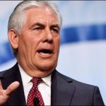 On entering in the United States does not support the target group of anyone, Rex tillerson