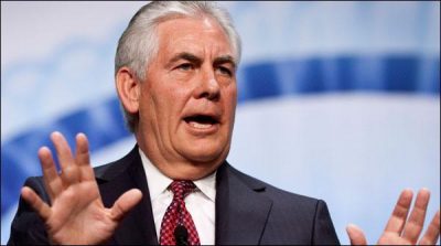 On entering in the United States does not support the target group of anyone, Rex tillerson